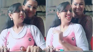 Some hot Indian women having fun.