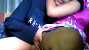 Beautiful girlfriend gives blow job and cunnilingus to her boyfriend.