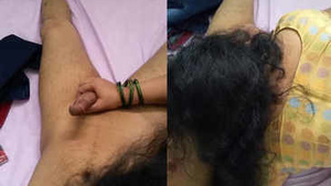 A man records his wife giving a blowjob to another man.
