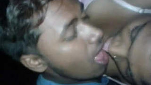 Love of rough couple in a small village