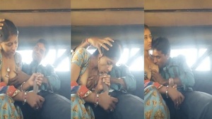 Erotic video of a hot and horny Dehati farm boy Pussy sucking and fucking by the roadside in a car.