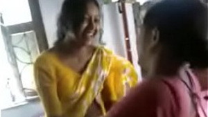 Hot and spicy hostel bathroom scene with desi babes