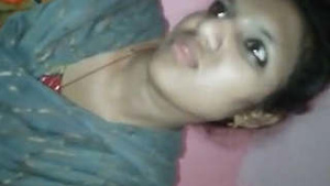 A beautiful and timid Indian woman has her vagina stroked by her amorous partner.