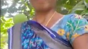 A hot scene of an Indian village beauty showing her private parts in a foreign country