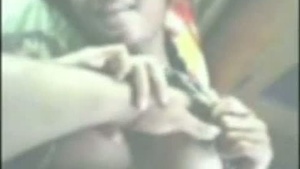 Beautiful college student from India in hot intimate experience with her sweetheart.