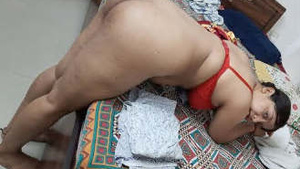 Bhabhi in demand gets a good drilling in doggy style.