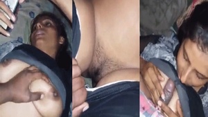 A college girl from South Asia enjoys sensual pleasure with another man.