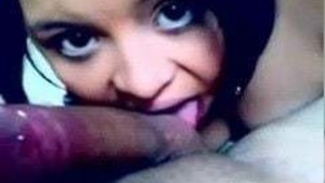 Young woman makes a porn video for her boyfriend.
