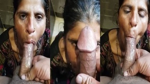 Steamy maid gives hard blowjob and gets fucked hard