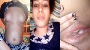 Young woman from Karachi showing her naked body