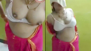 Bhabhi’s strip show in a desi movie