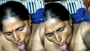 Blow job from a woman who knows what she is doing.