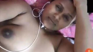 Sex hungry girl on online video call with guy she just met