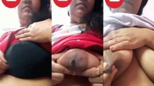 Beautiful big-boobed mature in costume in an Indian sex blog.