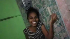 Erotic Tamil cutie slurps big dick in exchange for free English lessons