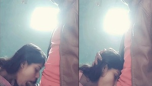 Sunita’s first-time blowjob adventure in a new porn video.