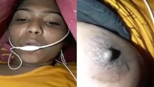 A woman from Bangladesh shares her breast and private part.