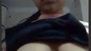 Pretty girl gets her breasts teased and her vaginacock kissed