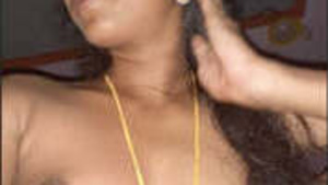 Beautiful Tamil woman with great sex drive gets satisfied.