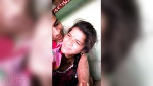 Hardcore sex in an Indian village couple's villa
