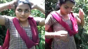 Boob sucking in an Indian college girl’s first-ever web appearance