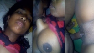Hot sensual experience of a village wife in Bangladesh, while being self-complacent.