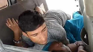 Hot Indian bhabhi enjoys rough anal sex in a car