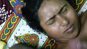 Married man cum on his Bengali wife’s face after sex