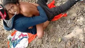 Village girl Randi enjoying a hard core sex