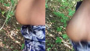 An Indian woman with large assets has a secret and it involves oral sex and intercourse outdoors with moans