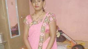 Rekha from the village shows her breasts and vagina