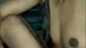 Young village girl from India gives blow job