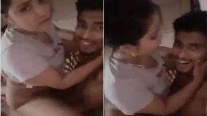 Beautiful girl enjoys her sexual experience with her lover.