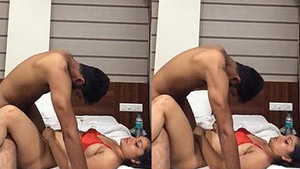 Hot Indian college girl gets rough anal sex in hotel room