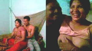 Aunt seduces her relative at her home in a Desi farmhouse and gives him the best sex.