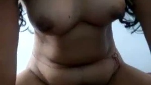 Sister in law with big breast trying different sexual positions on her husband.