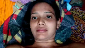 Beautiful girl with big boobs and hairy vagina.