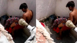 Steamy bathroom scene between an Indian married woman and her male cousin.