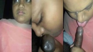 An Indian woman from the South goes to her lovers’ house and encourages them to give oral sex.