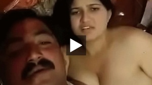 Married girlfriend helps her husband to satisfy their aunt.