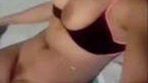 A sexy Lankan girl showing her breasts and vagina.