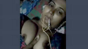 The sensual display of the village bhabi