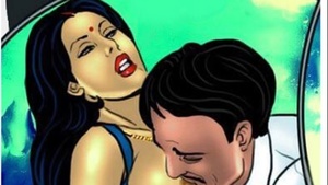 Village beauty Savita Bhabhi in hot action again