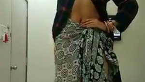 College girlfriend uses video call to have some fun with her boyfriend.