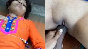 Young Indian woman has sex with her partner.