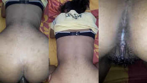 Teen skinny blonde gets hot doggy style sex with bf