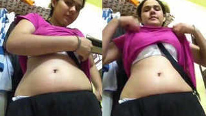 Selfie video of Sardarni beauty with audio of her BF
