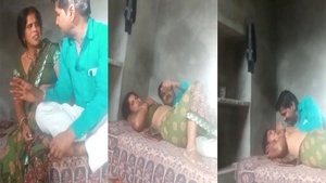 Slut from village has sex with local man for money.
