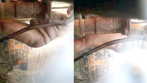 The steamy bath time pleasure of a beauty from India
