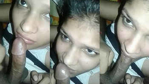 An Indian girl finds herself compulsively performing oral sex